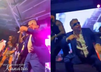 Zé Neto e Igor Kannário “botam pra virar” em festa de 15 anos